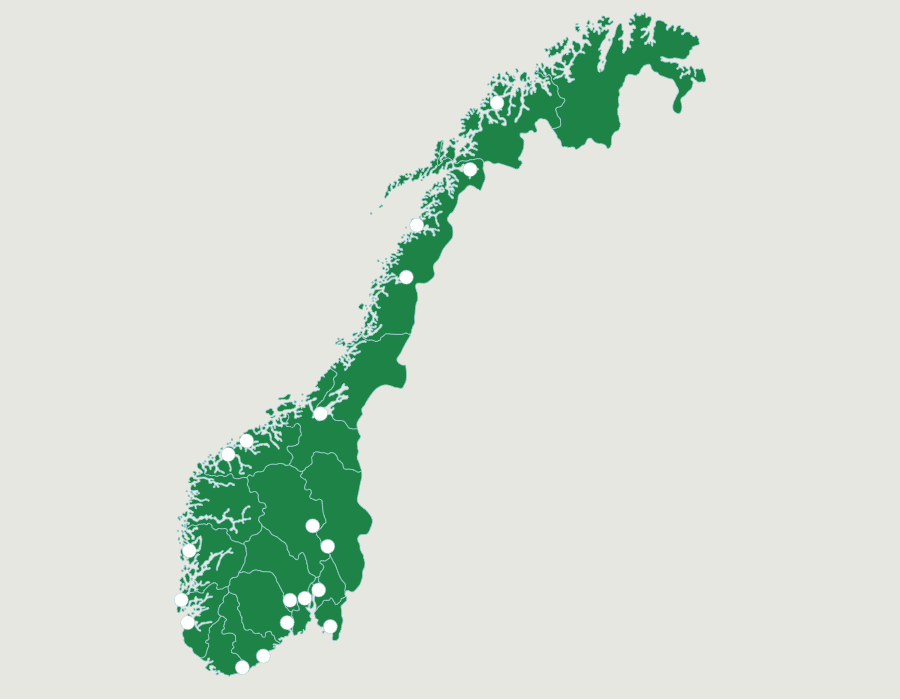 ciudades de noruega