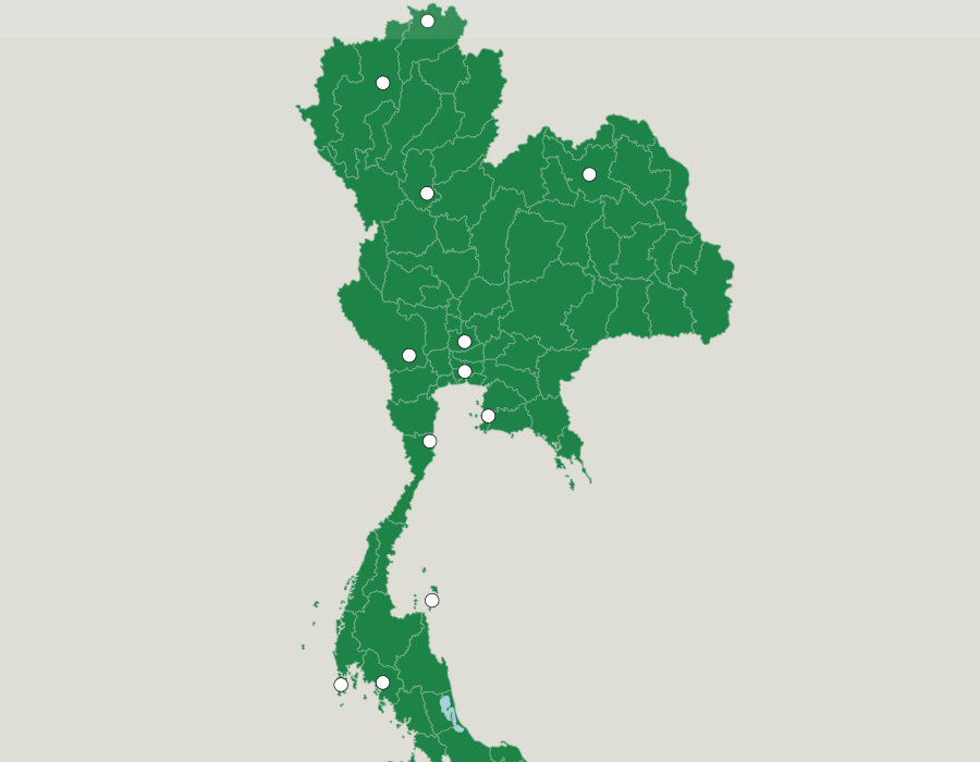 ciudades de tailandia