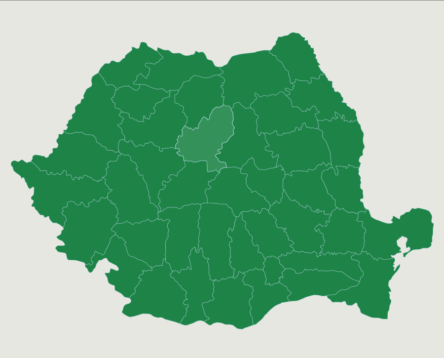 condados de rumania