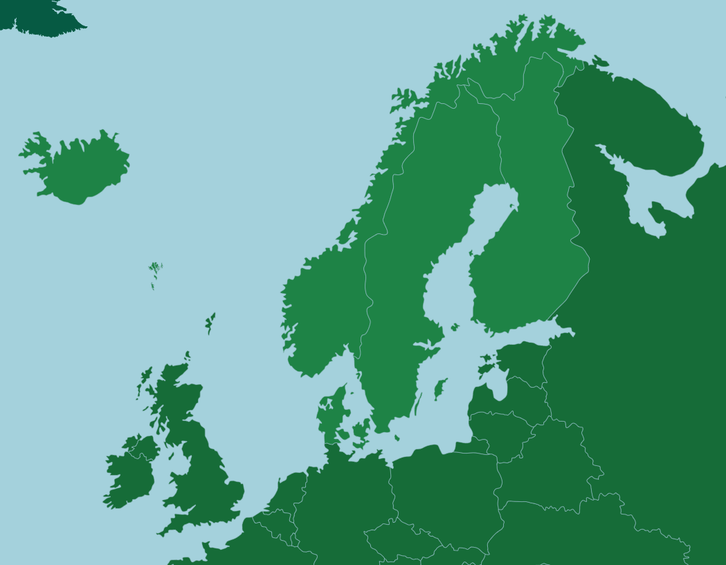 paises de los paises nordicos