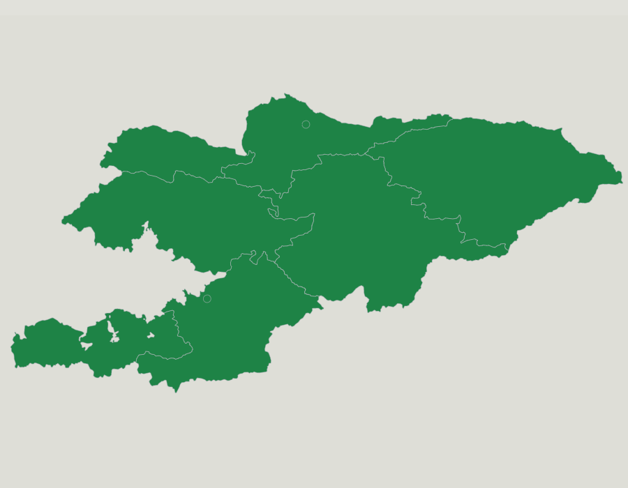 provincias de kirguistan