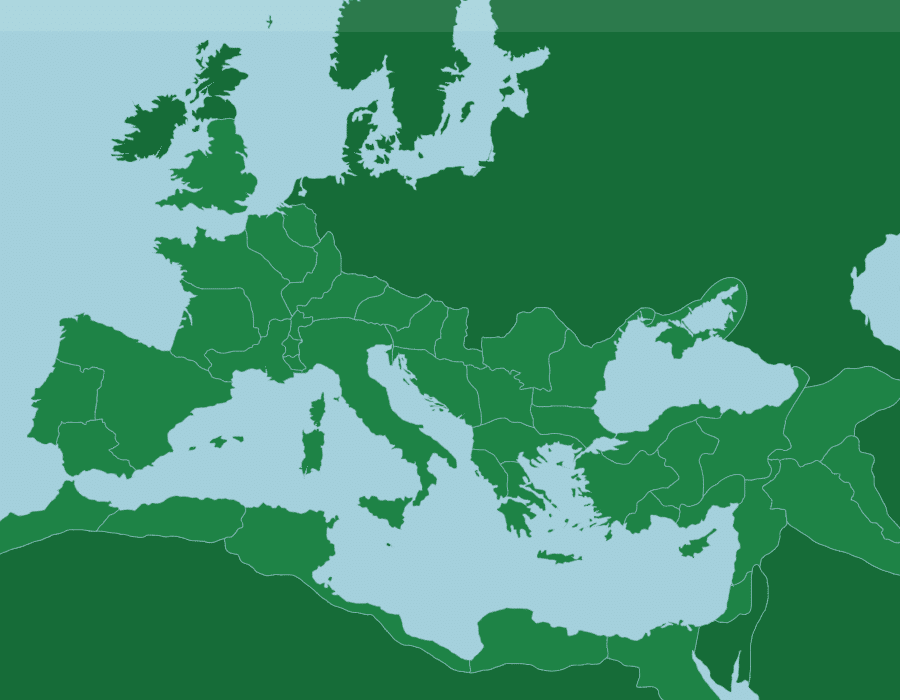 provincias y estados del imperio romano