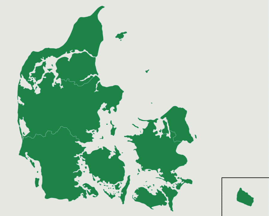 regiones de dinamarca