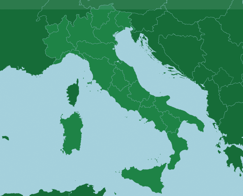 regiones de italia